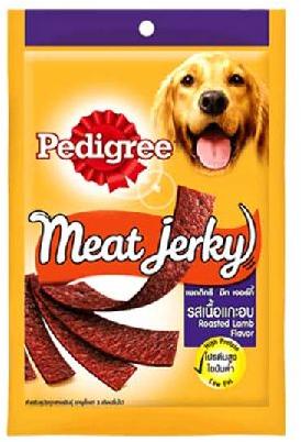 Pedigree Dog Treat Meat Jerky Roasted Lamb