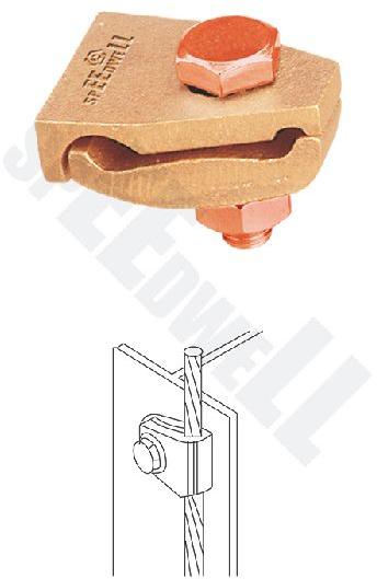 TOWER EARTH CLAMP DOUBLE PLATE