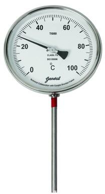 Bimetal Dial Thermometer, Feature : Rugged construction, Fast response, Protection class IP-67, Accuracy ± 1% FSD