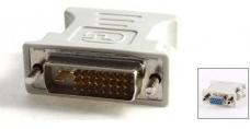 Technotech DVI-I Male 24+1pin to 15 pin VGA Female Adapter