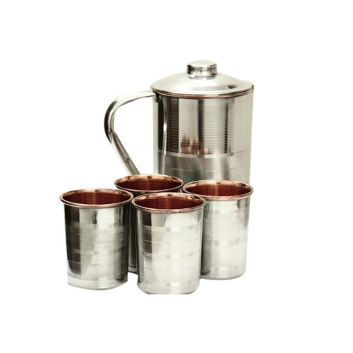 Copper Steel Jug Sets