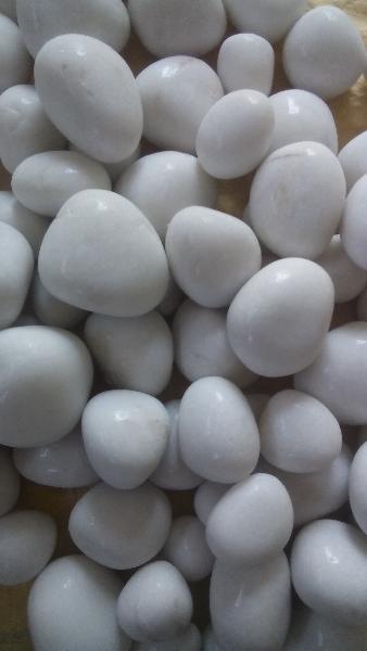 white big pebbles