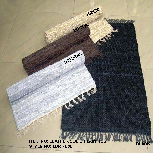 Leather Solid Rugs