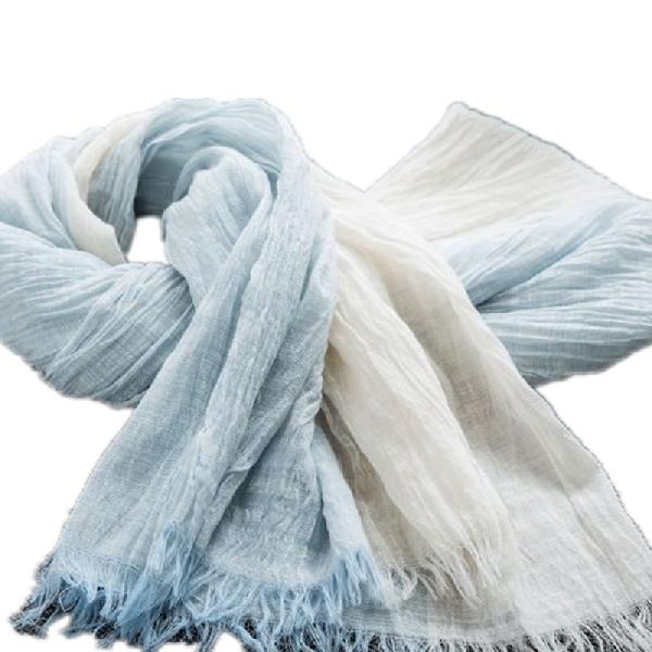 ASJ Woven Cotton Scarf, Size : 190*100 Cms