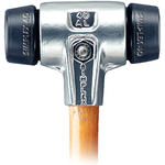 SIMPLEX soft-face mallets with aluminium housing and high-quality wooden handle EH 3102.