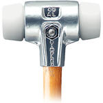 SIMPLEX soft-face mallets with aluminium housing and high-quality wooden handle EH 3107.