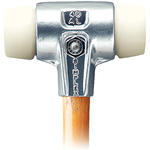 SIMPLEX soft-face mallets with aluminium housing and high-quality wooden handle EH 3108.