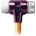 SIMPLEX soft-face mallets with cast steel housing and high-quality wooden handle EH 3079.