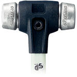 SIMPLEX soft-face mallets with reinforced cast steel housing and fibre-glass handle EH 3709.