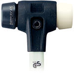 SIMPLEX soft-face mallets with reinforced cast steel housing and fibre-glass handle EH 3728.