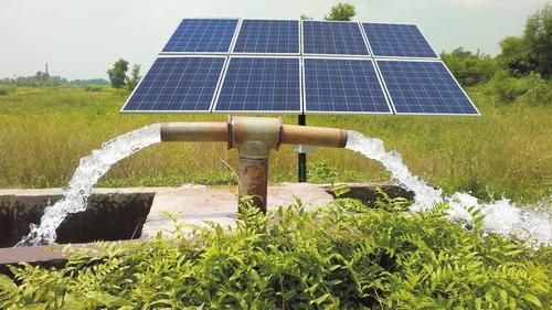Automatic Solar Water Pumping System