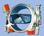 Turbine inlet valve, Size : 4000mm
