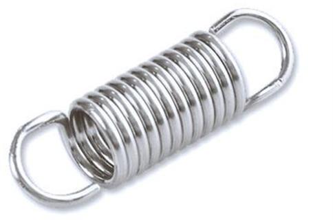 Round Metal Polished Extension Springs, for Vehicles Use, Style : Coil
