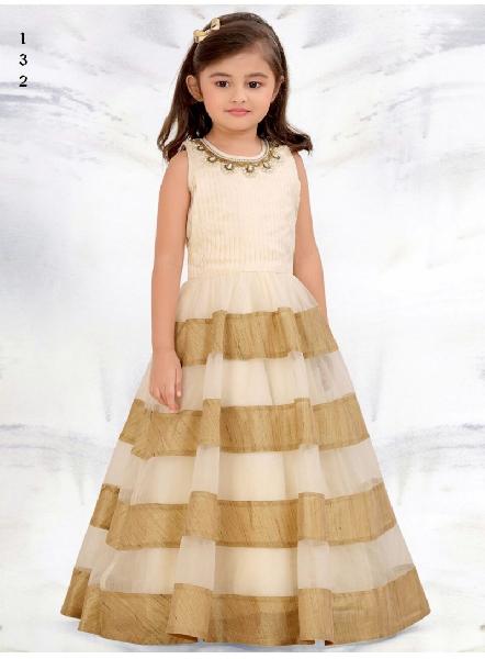 NF132 Girls Designer Gown, Size : 30 TO 36