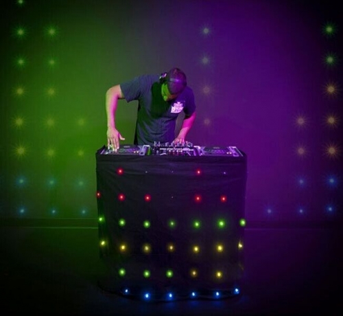 LED DJ STAR CURTAIN