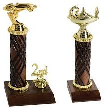 Wooden Elegant Trophy, Color : Brown