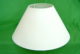 Plastic sheet lamp shades