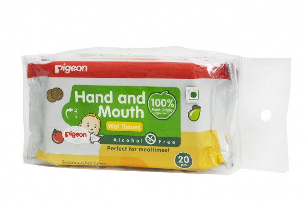 20 PCS PIGEON SCENTED WIPES