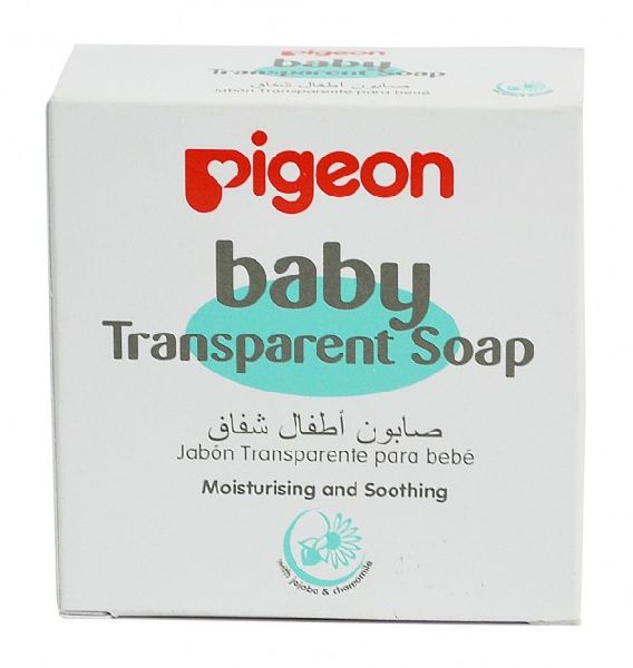 80G PIGEON SOAP TRANSPARENT