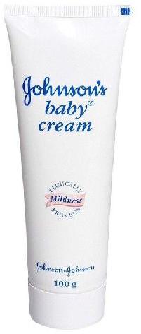 100GM JOHNSONS BABY CREAM, Feature : tender noses rubbed elbows