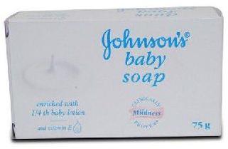 JOHNSON AND JOHNSONS BABY SOAP 75GM