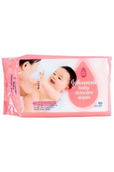 JOHNSON AND JOHNSONS BABY SOFTCARE 80 WIPES