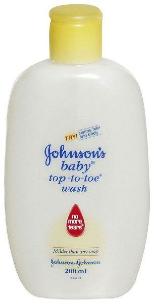JOHNSON AND JOHNSONS BABY WASH TOP TO TOE 200ML