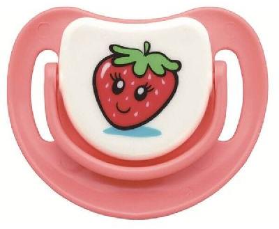 STRAWBERRY PIGEON PACIFIER SILICON