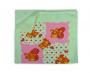 Green Pooh Print Baby Towel, Feature : Durable comfortable, Soft absorbent