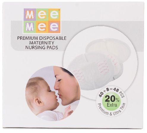 Mee Mee Premium Disposable Maternity Breast Pads- 48 Pieces