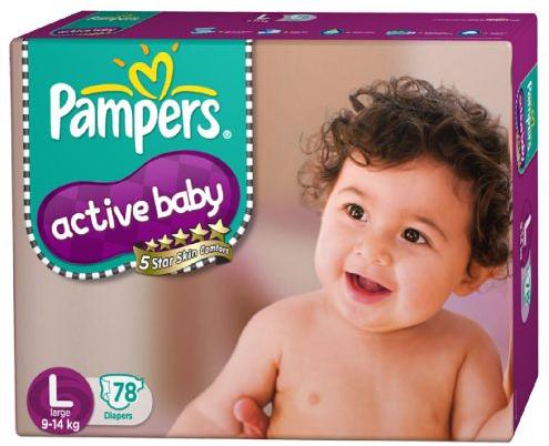 L - 78 Pampers active baby