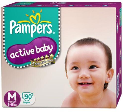 Pampers active baby M 90