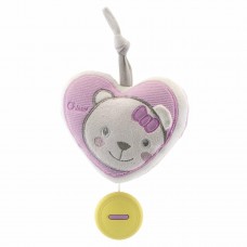 Musical Pink Cot Soft Toy