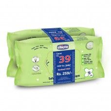 SOFT CLEANSING WIPES - VALUE BIPACK