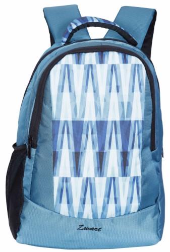 FAZER-ZIGBLUE Printed Backpack