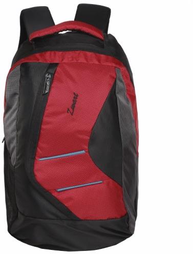 VEZIK-R Black and Red Backpack