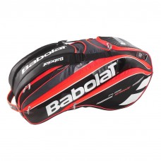 Babolat Pure Strike Tennis Kitbag (Black/Fluorescent Red)