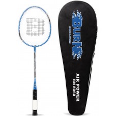 Burn Air Flex Badminton Racquet(Blue/Black)