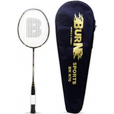 Burn BN70 Badminton Racquet (Matt Black)