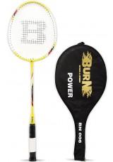 Burn Sports Genius - BN006 Badminton Racquet(Yellow)