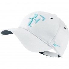 Nike RF Hybrid Microfiber Tennis Men Cap(White)