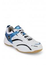 Yonex Excel 47C Badminton Shoes, (White/Blue)