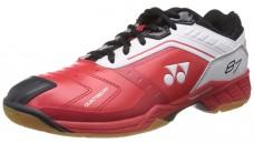 Yonex SHB87EX Badminton Shoes, (Red/White)