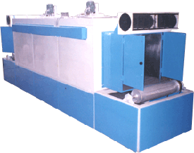 Convyerised Oven, for Teflon Coating, Powder Coating, Chemical Powder Drying, Electroplating, Barrel / Drum Drying Etc.