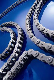 Polished Metal Motorcycle Chain, Feature : Corrosion Proof, Unbreakable