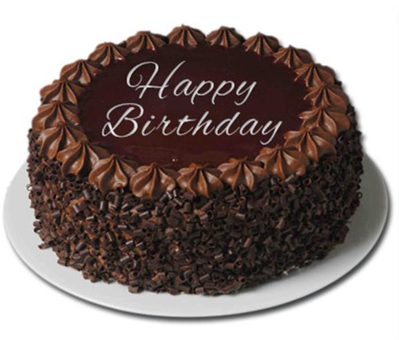 Happy Birthday Choco Cake