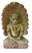 Sakshi Beautiful Lord Parshwanath Sitting Idol