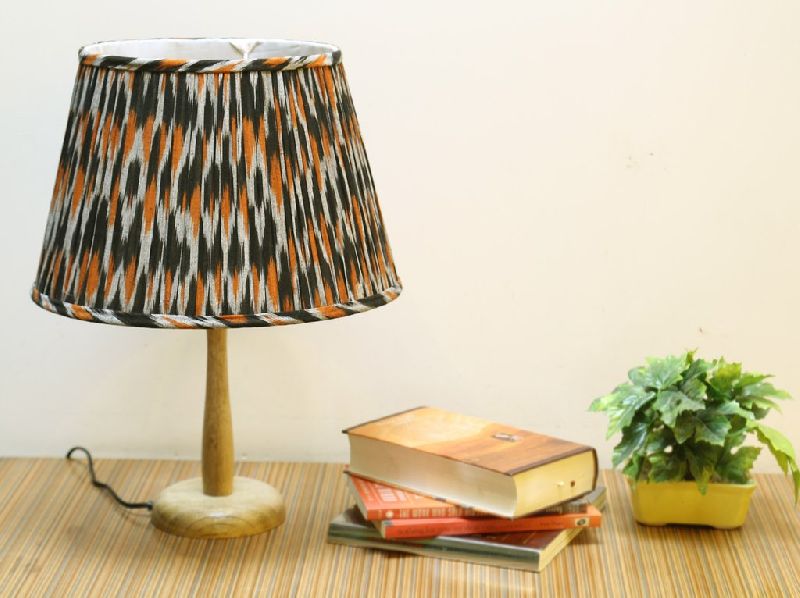 Table Lamp - Black and Rust