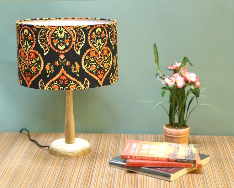 Multicolor Paisley Table Lamp