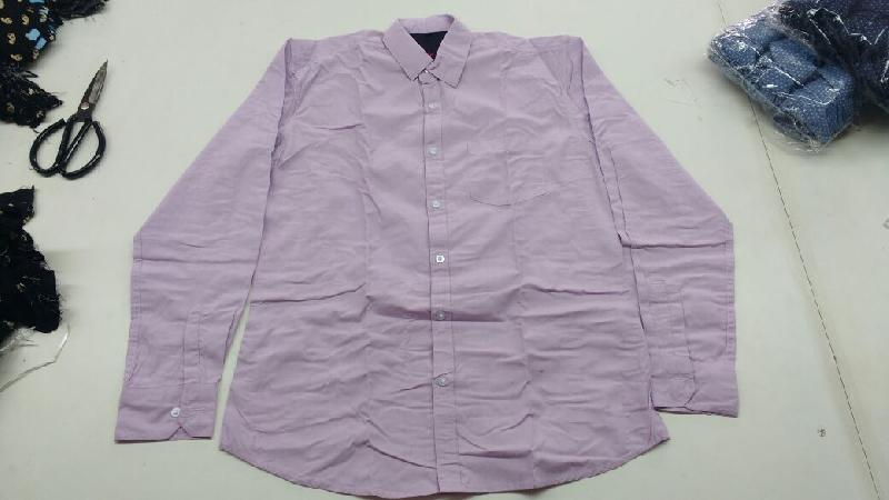 Men's plan shirt